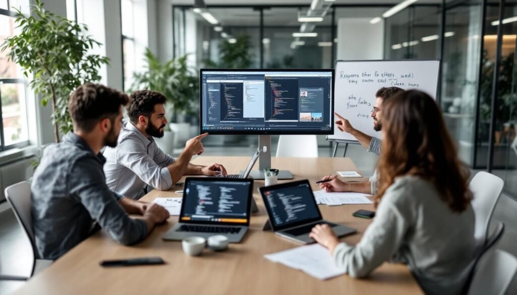 Découvrez le développement web à travers sa définition, ses enjeux cruciaux et les perspectives d'avenir. Explorez les tendances actuelles et comment elles transforment le paysage numérique.